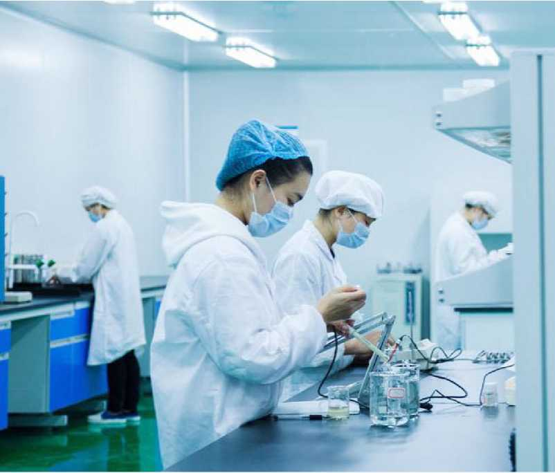 cosmetics manufacturer lab